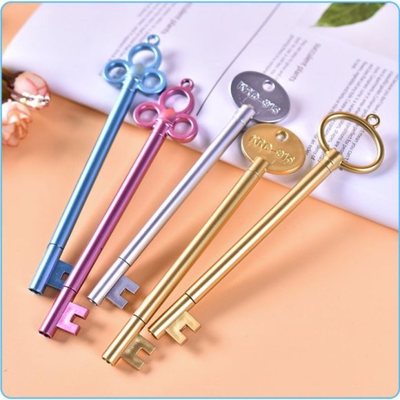 Classic Key Stylish Pen - 3 pcs - Picture 1 of 7